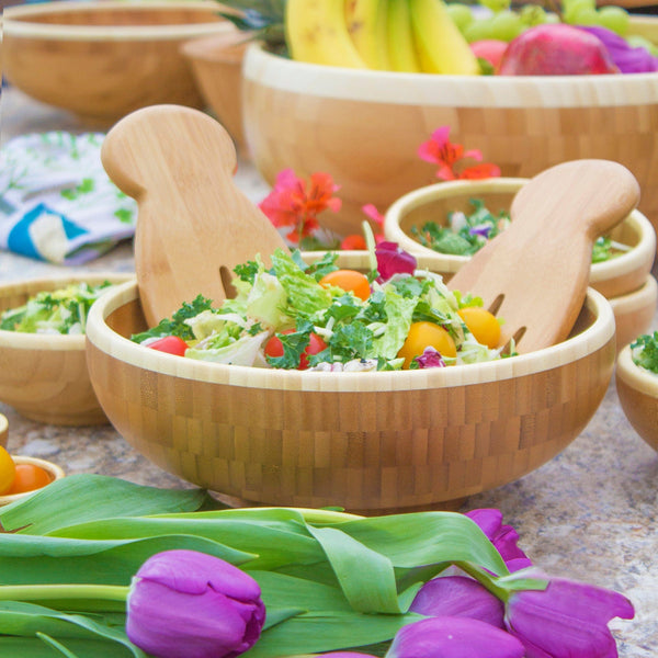 The Lotus Bowl: Bamboo Salad Set for To-Go Lunches by Samantha