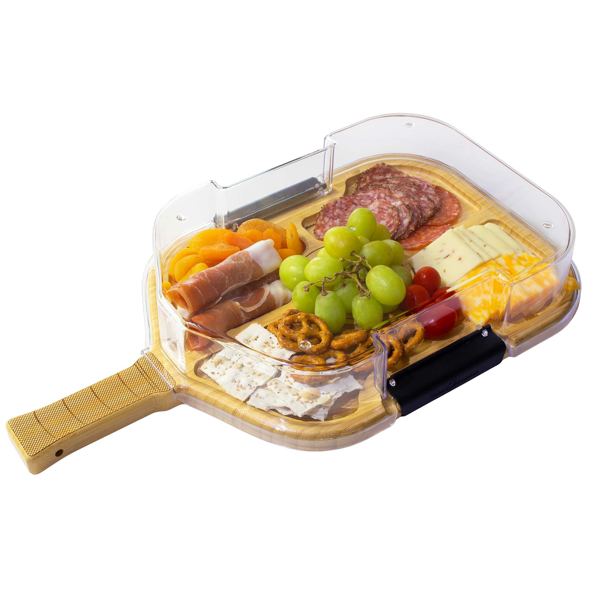 Flip, Serve & Store® Charcuterie Board with Locking Lid – Totally