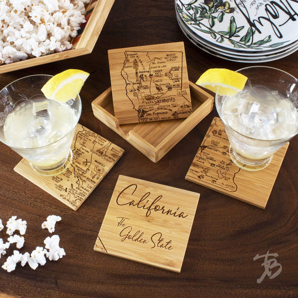 Wood Coaster Beer Set - 4– Meaningful Goods