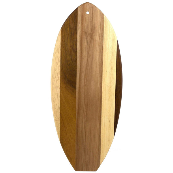 The Katoomba 14-Inch Surfboard Bamboo Cutting Board