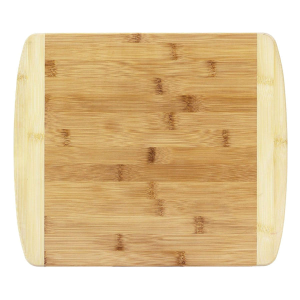 Two-Tone Cutting Board, 13-1/2 x 11-1/2 – Totally Bamboo