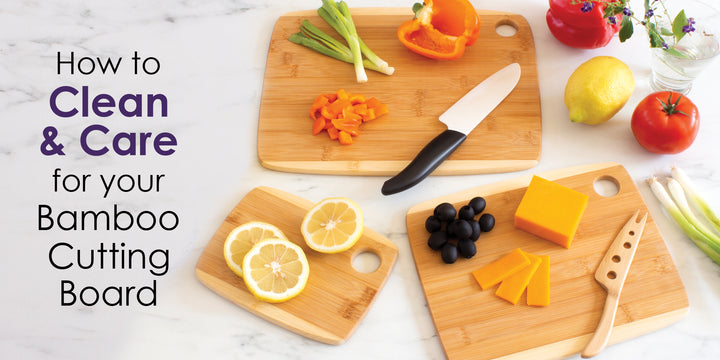 How to Clean & Care for Your Bamboo Cutting Board