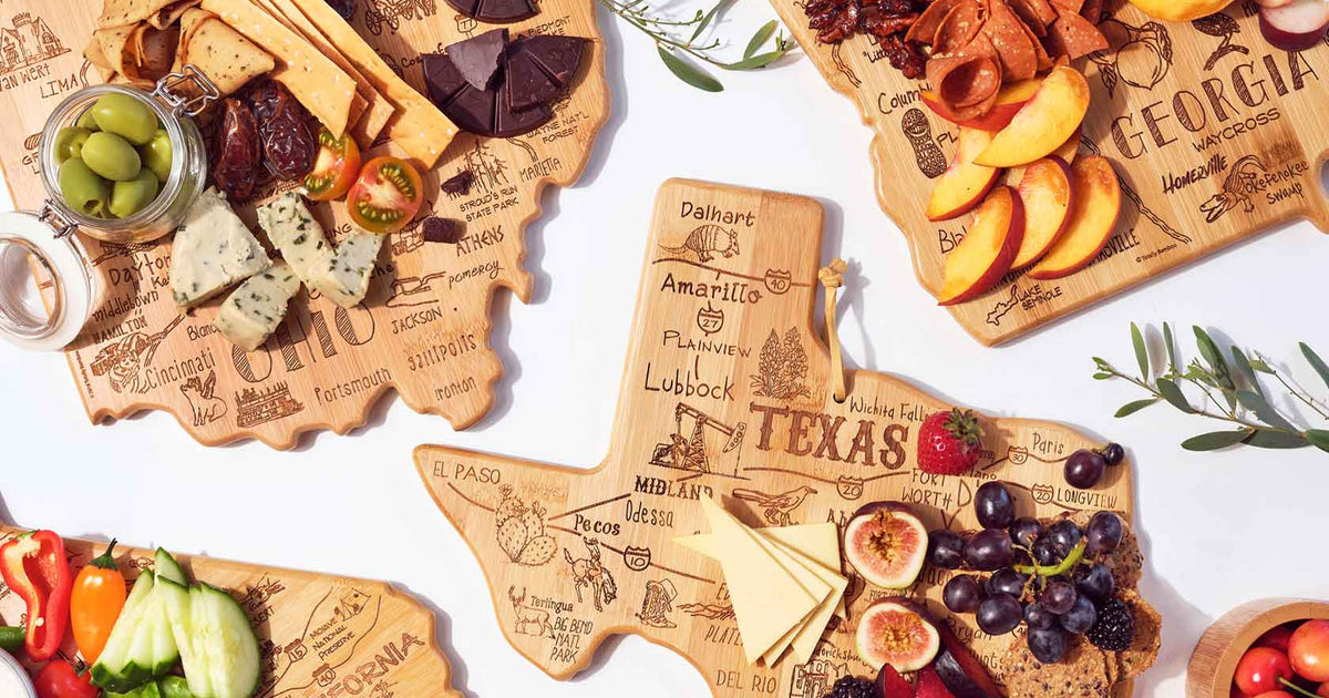 Bamboo Cutting Boards - Shop by State