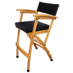 Totally Bamboo 32" Deluxe Bamboo Director’s Chair in Black