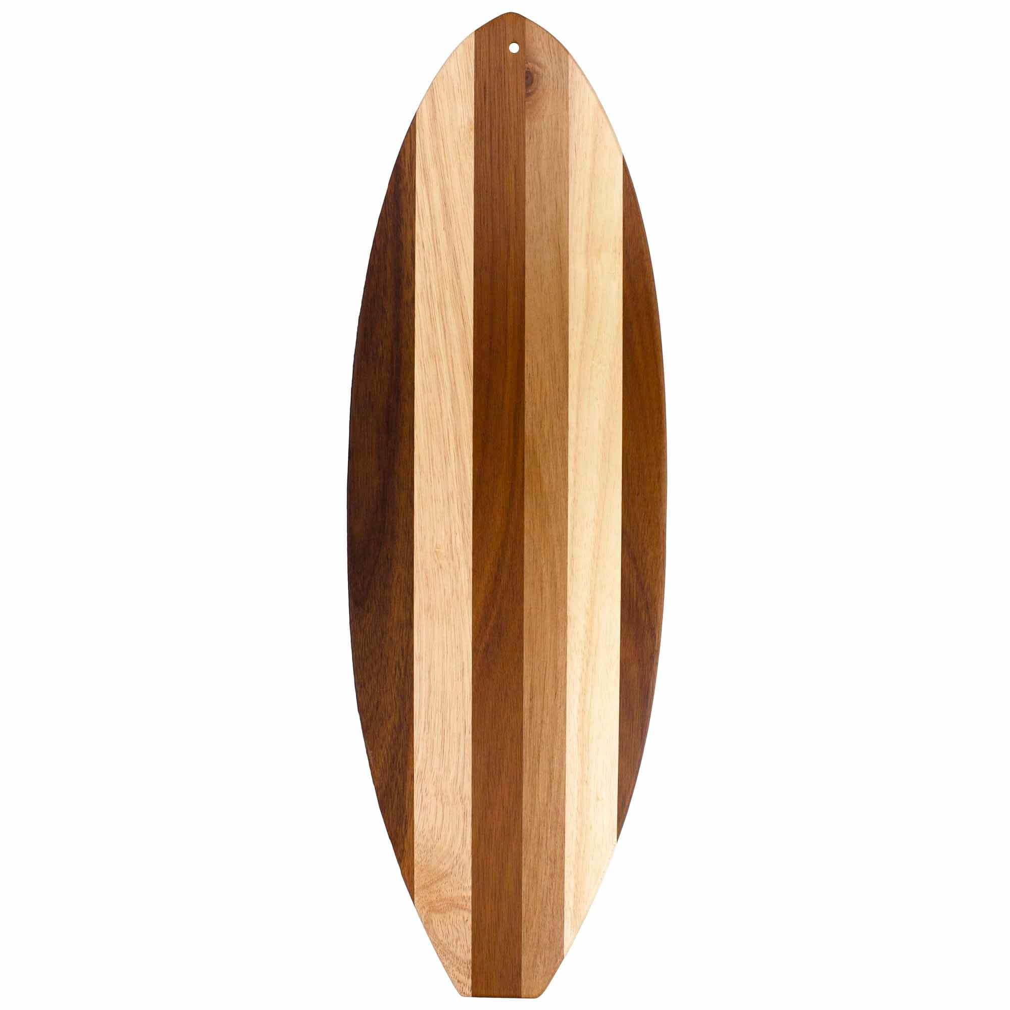 Rock Branch Shiplap Series Surfboard Shaped Cutting Board Totally Bamboo