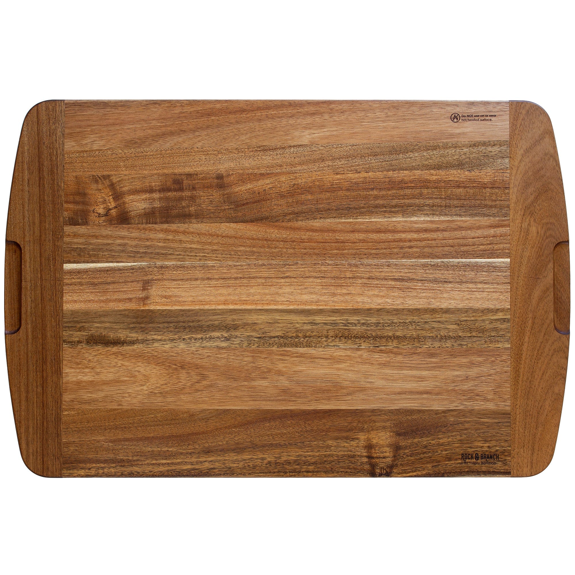  Extra Large Acacia Wood Cutting Board w/Juice Grooves