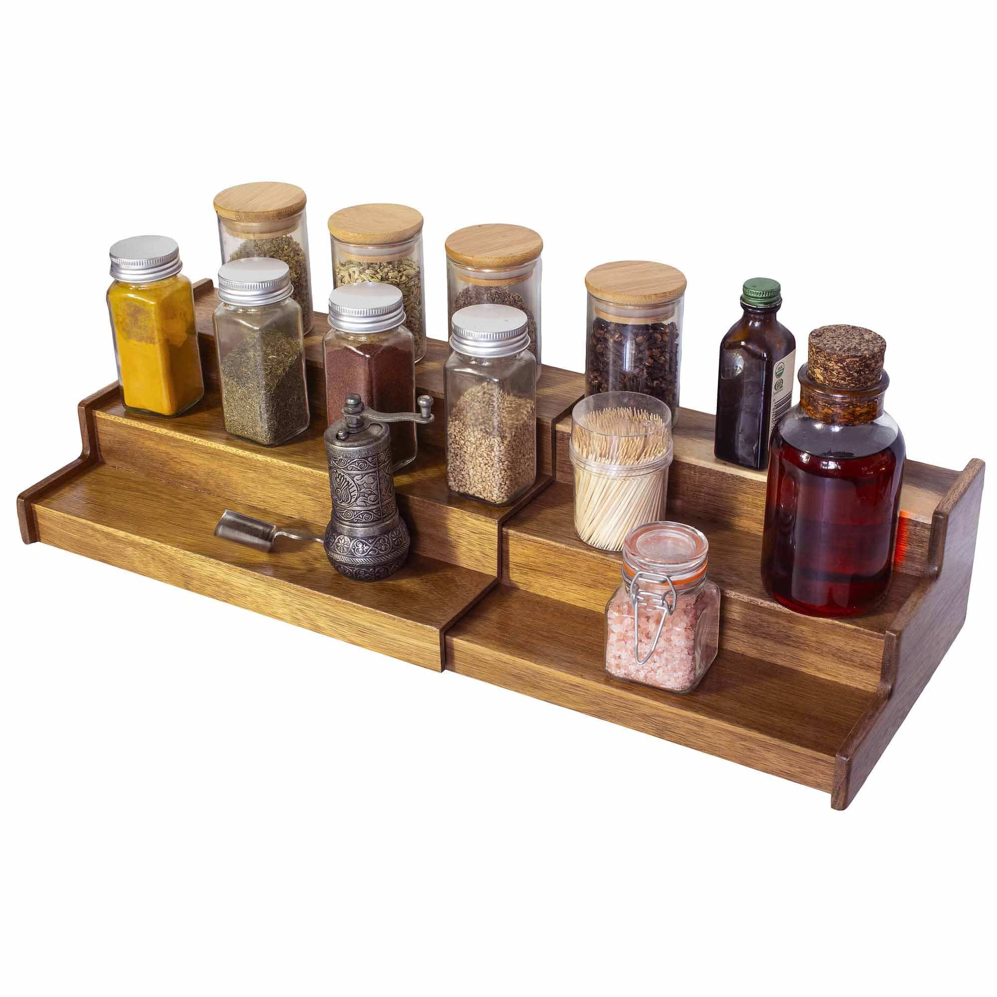 Giantex - Keuken organizer - Bamboe - Keukenrekken kopen Giantex - Keuken organizer - Bamboe - Keukenrekken kopen