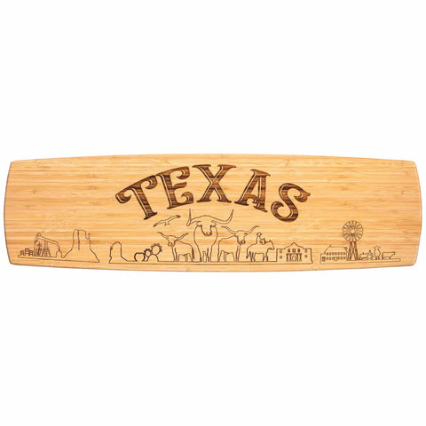 Totally Bamboo Texas Extra-Large Charcuterie Board and Cheese Plate