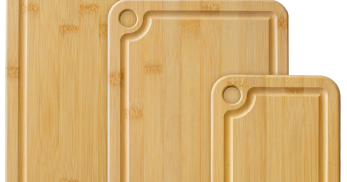Totally Bamboo 3-Piece Board Set