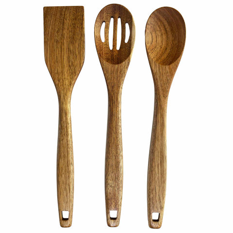 Totally Bamboo TB Home® 3-Piece Acacia Wood Cooking Utensil Set