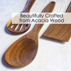 Totally Bamboo TB Home® 3-Piece Acacia Wood Cooking Utensil Set