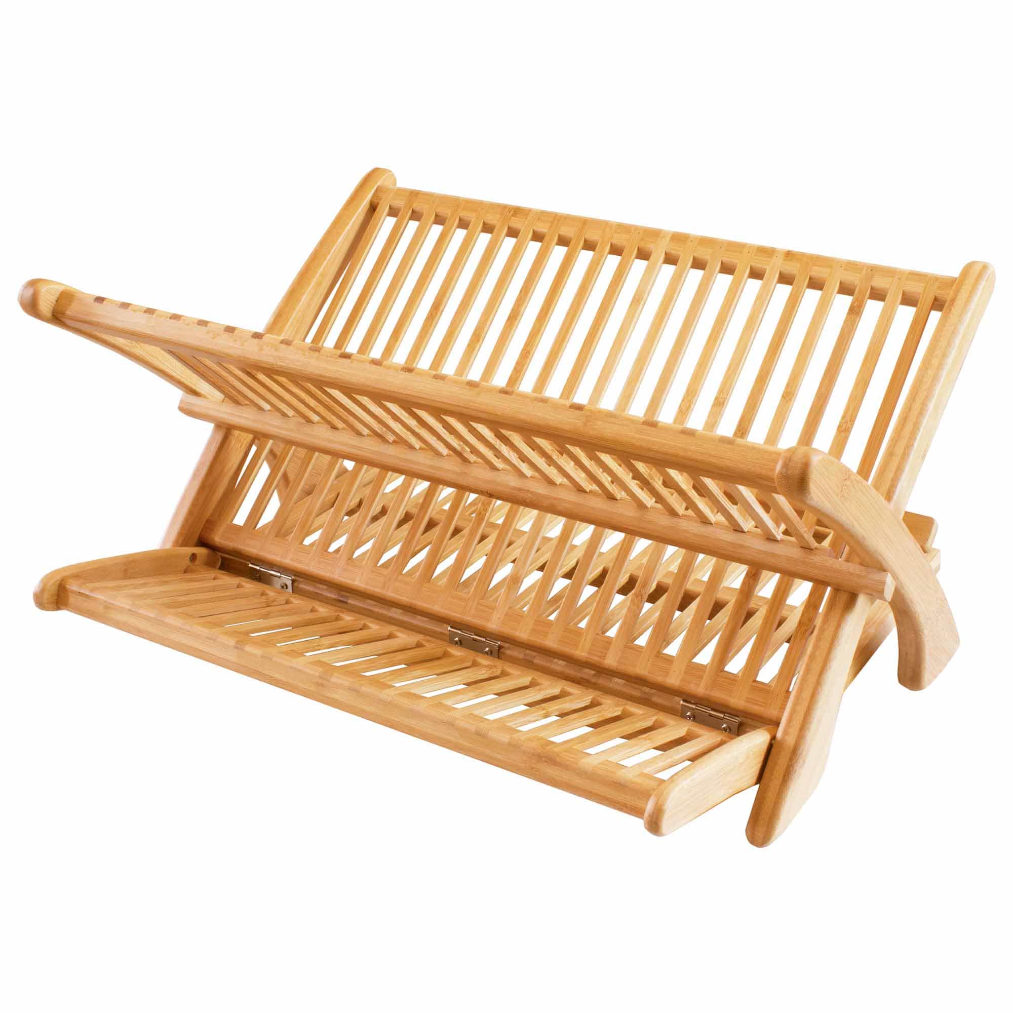 eco friendly dish rack with plants Totally Bamboo Eco Dish Rack