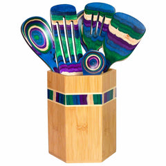 Totally Bamboo Baltique® Mumbai Collection Kitchen Utensil Holder