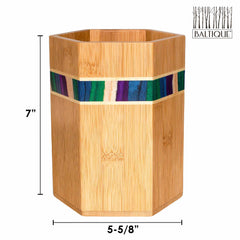 Totally Bamboo Baltique® Mumbai Collection Kitchen Utensil Holder