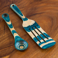 Totally Bamboo Baltique® Mykonos Collection 2-Piece Cooking Utensil Set