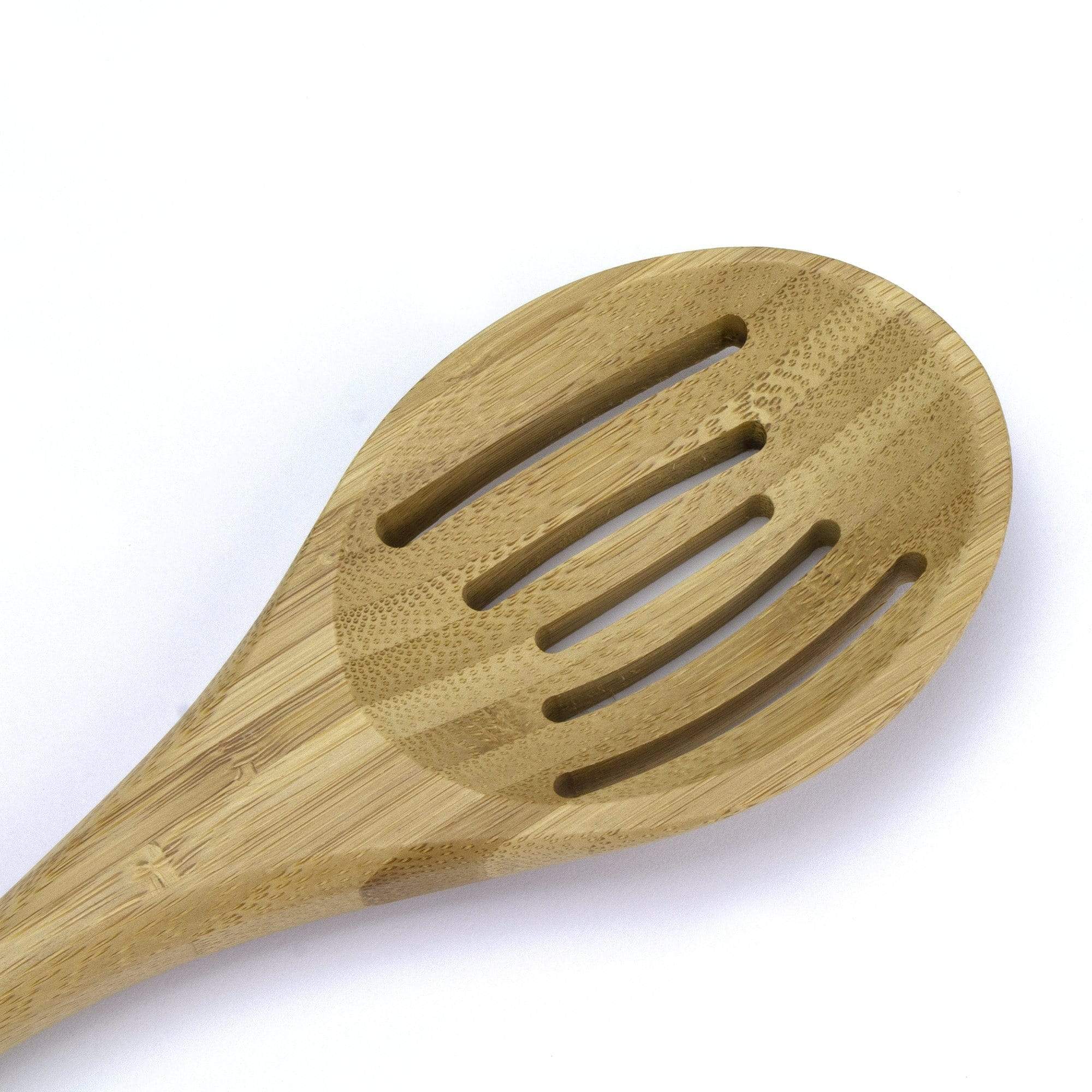 Totally Bamboo 14" Lambootensil Bamboo Slotted Spoon