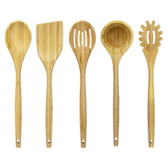 Totally Bamboo 14" Lambootensil Bamboo Slotted Spoon