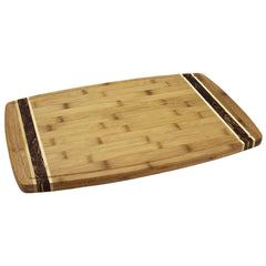 Totally Bamboo 18" Marbled Bamboo Serving and Cutting Board