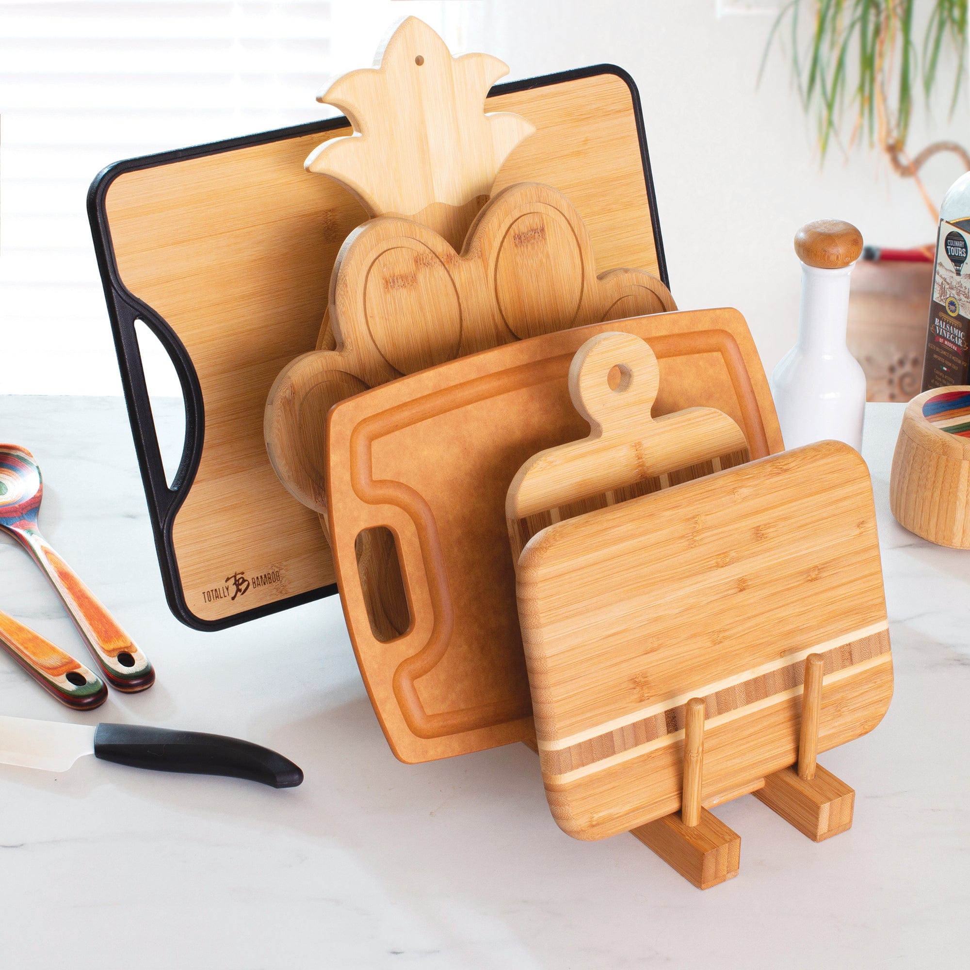 Gourmet Edge 3-Piece Bamboo Cutting Board Set & Reviews