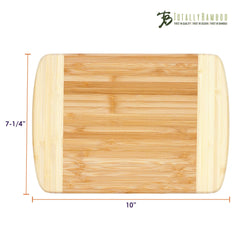 Totally Bamboo Hana Cutting Board, 10" x 7-1/8"