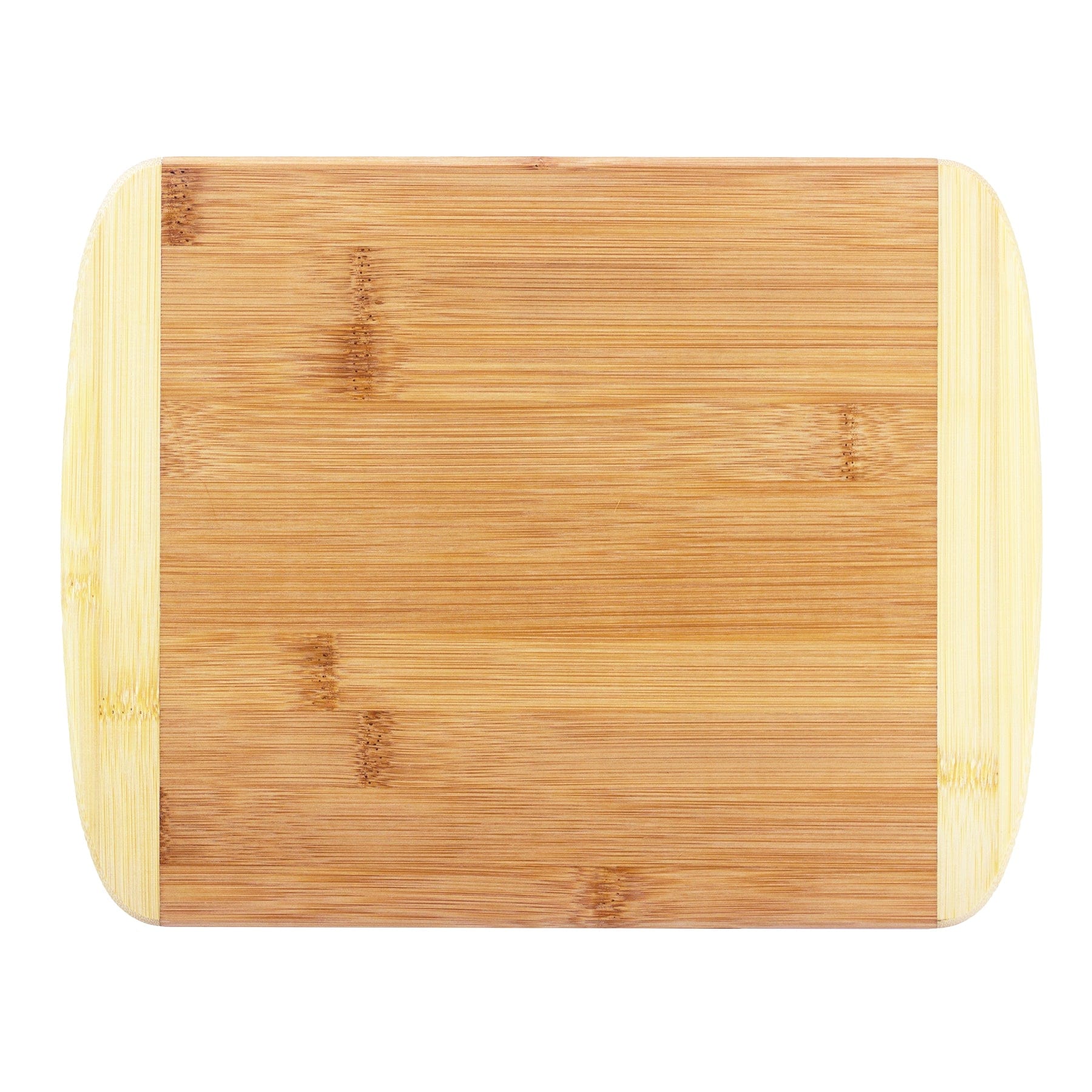 Totally Bamboo Two-Tone Cutting Board, 11" x 8-3/4"