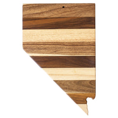 Totally Bamboo Rock & Branch® Shiplap Series Nevada State Shaped Wood Serving and Cutting Board