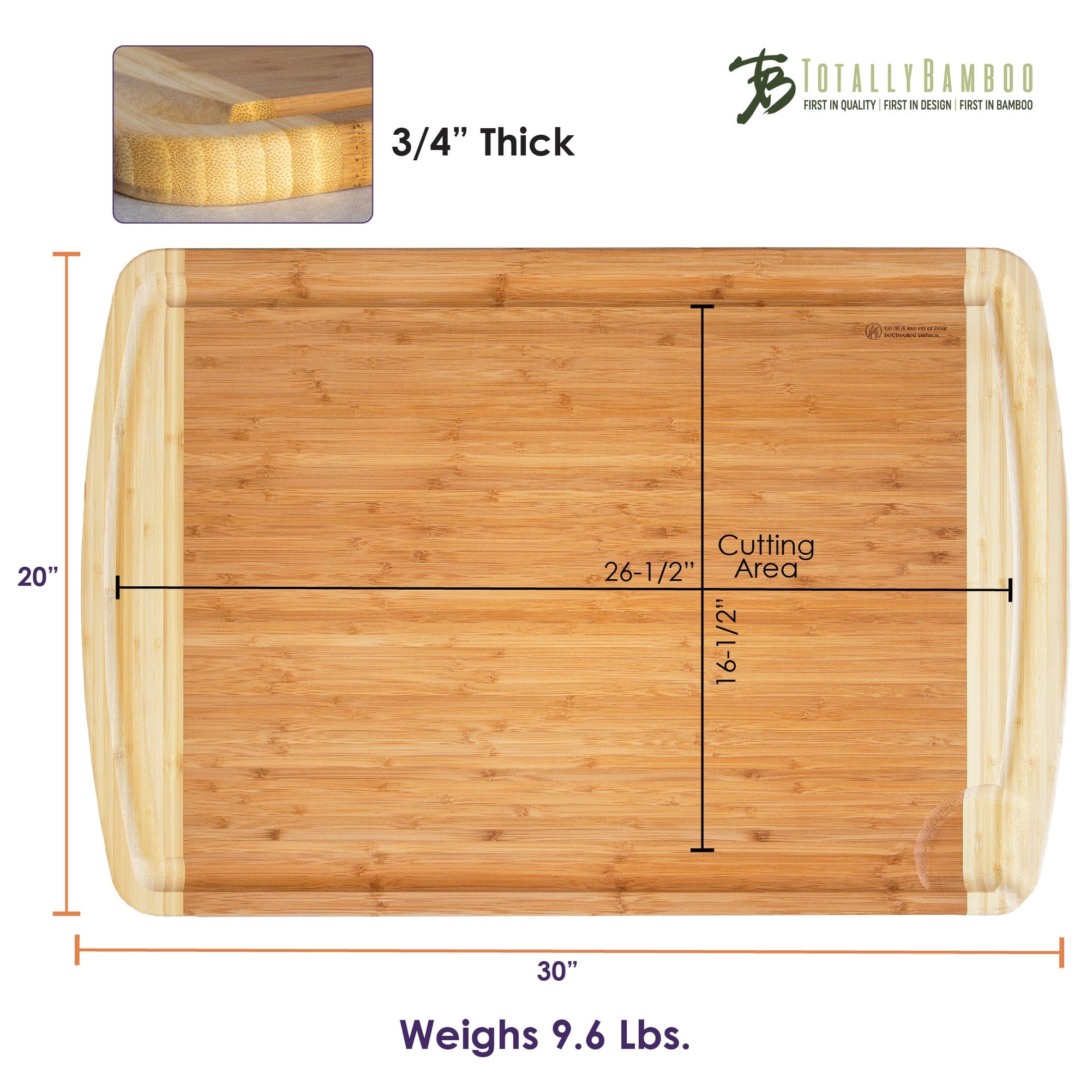 Large Wood Cutting Boards for Kitchen 20 x 15 Inch, Large Wooden Cutting  Board with Juice Groove, Thick Acacia Wood Cutting Board, Butcher Block