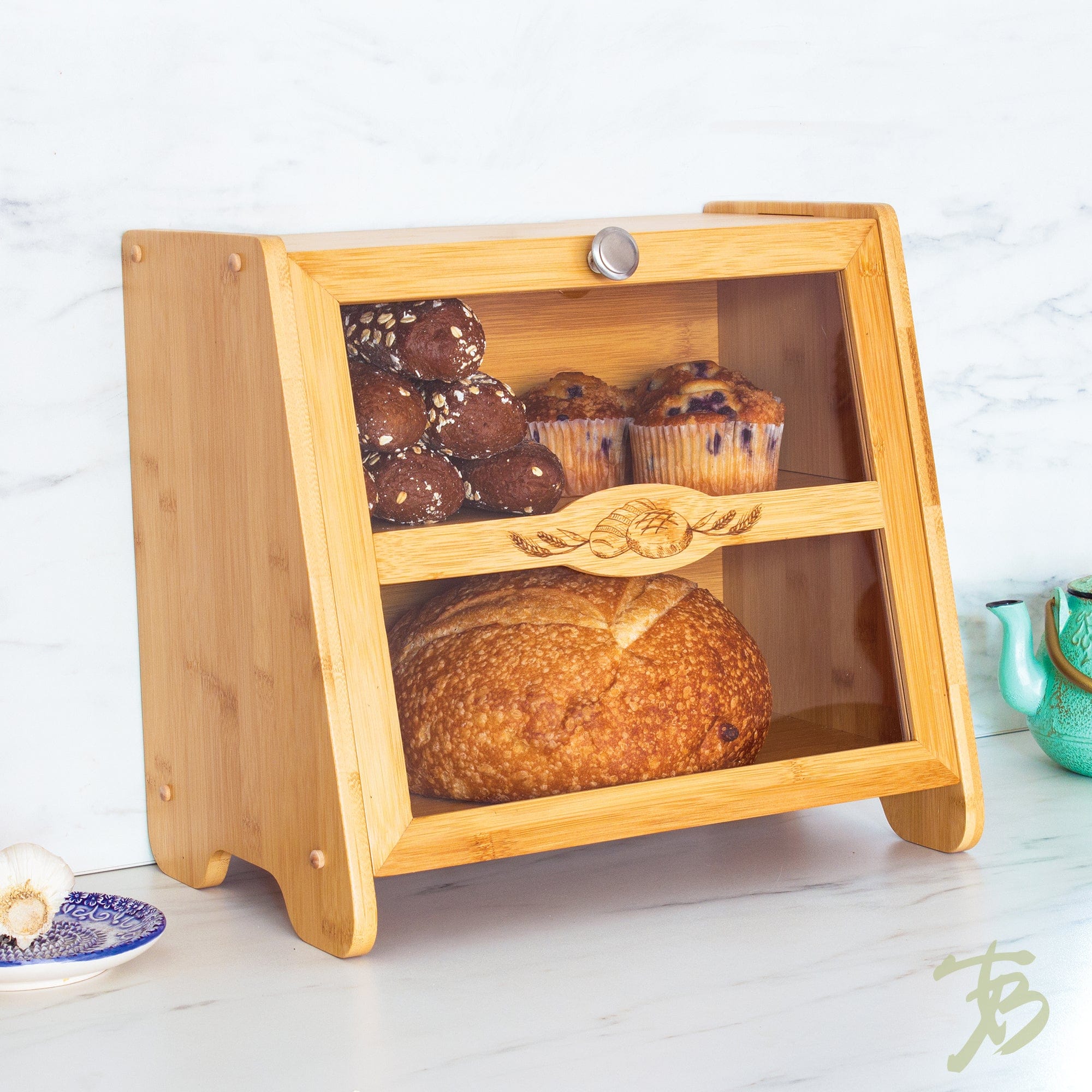 Totally Bamboo 2-Tier Spice Caddy