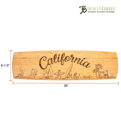 Totally Bamboo California Extra-Large Charcuterie Board