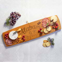 Totally Bamboo Alabama Extra-Large Charcuterie Board and Cheese Plate