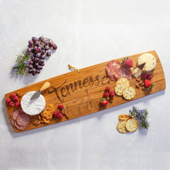 Totally Bamboo Tennessee Extra-Large Charcuterie Board and Cheese Plate