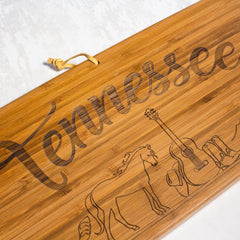 Totally Bamboo Tennessee Extra-Large Charcuterie Board and Cheese Plate