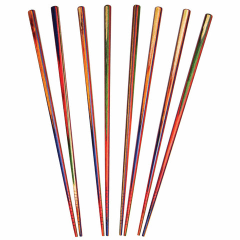 Totally Bamboo Baltique® Marrakesh Collection Reusable Chopsticks, Set of 4 Pairs