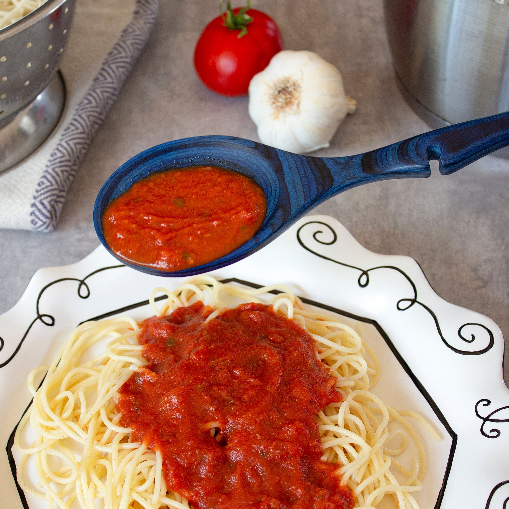 Silicone spaghetti fork pasta spoon - Brilliant Promos - Be Brilliant!