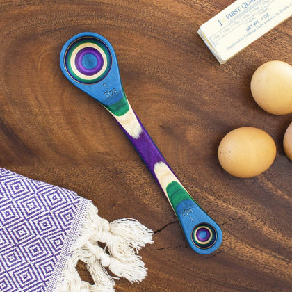 Totally Bamboo  2-in-1 Measuring Spoon - Green – Plum's Cooking Company