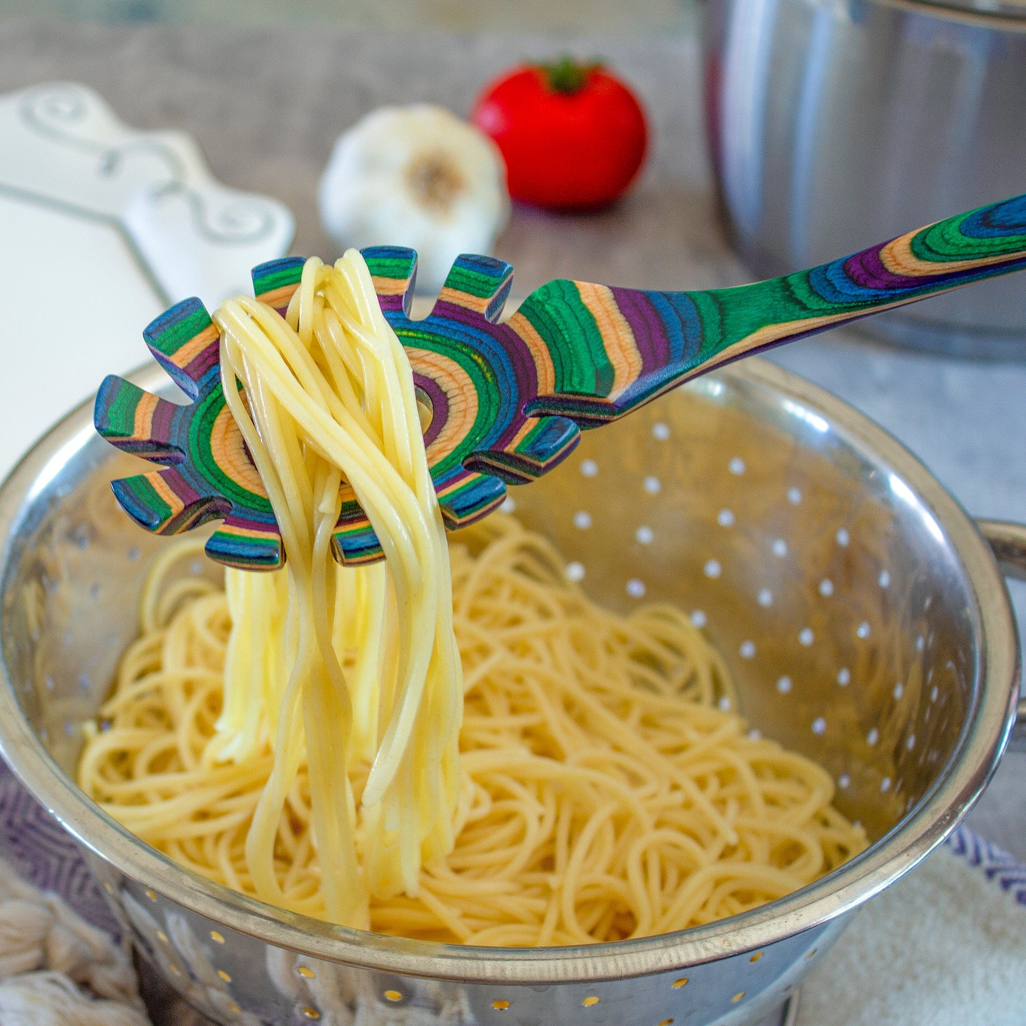 Pasta Server Collection Add a splash of lavish color to your kitchen with the Baltique Mumbai ...