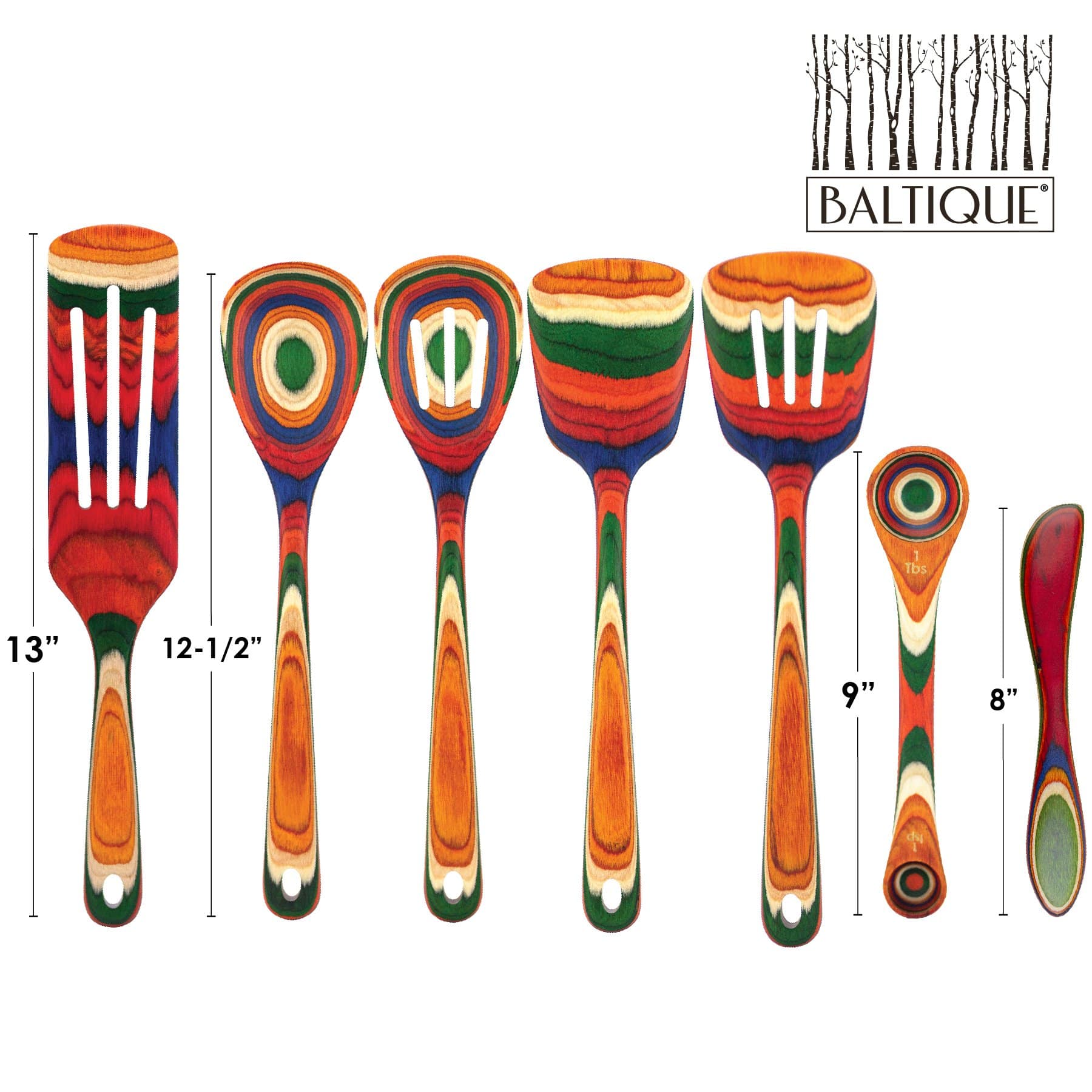Baltique® Marrakesh Collection 7-Piece Cooking Utensil Set