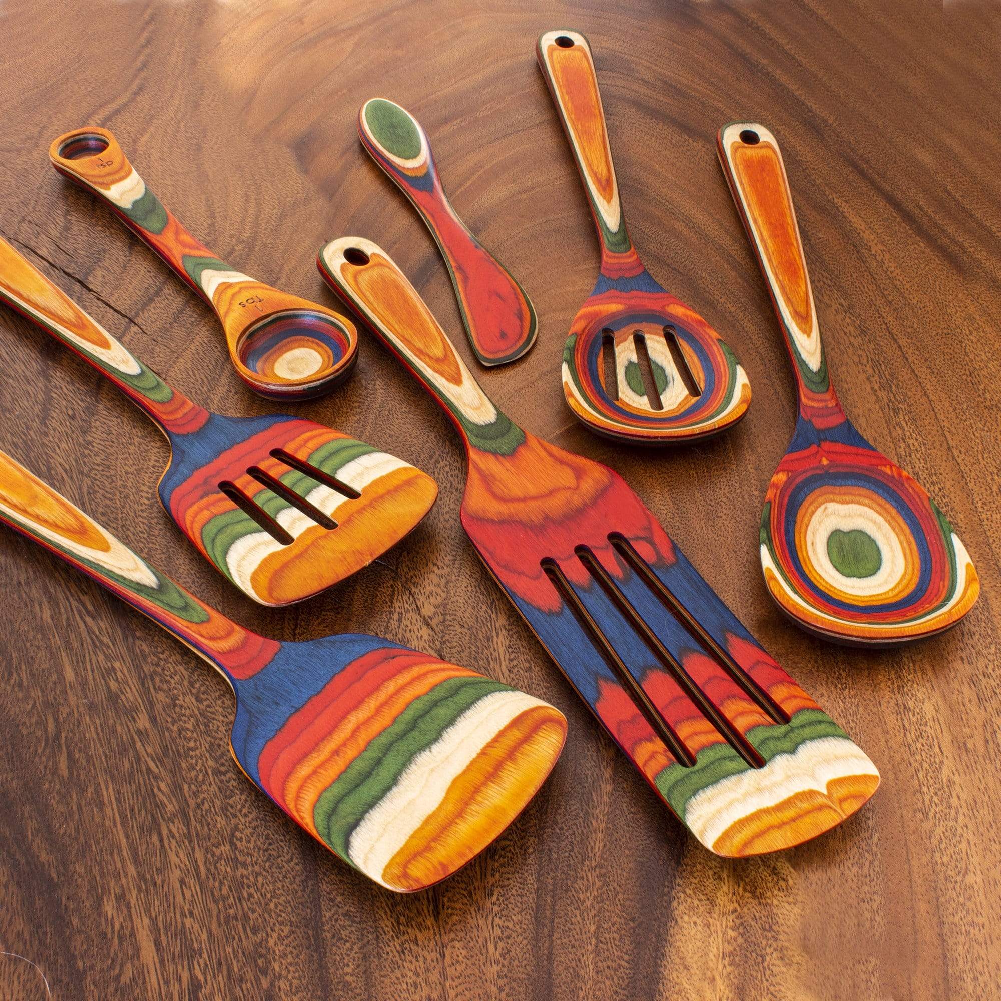 14 Pcs Silicone Cooking Kitchen Utensils Set with Holder, Wooden