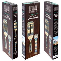 Totally Bamboo Baltique® Mykonos Collection 2-Piece Cooking Utensil Set