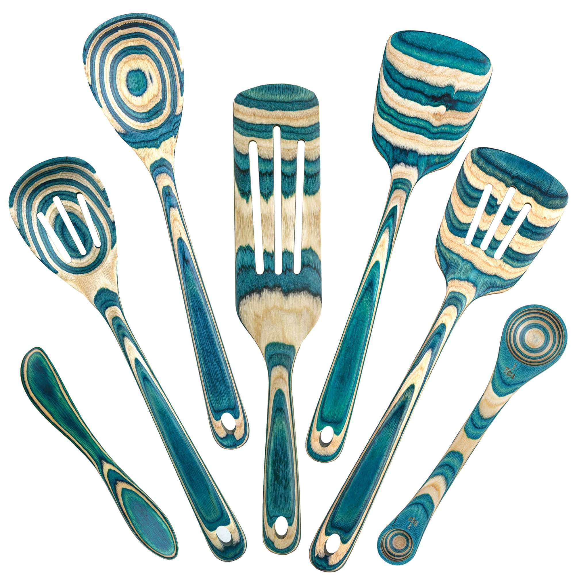 Totally Bamboo Baltique® Mykonos Collection 7-Piece Cooking Utensil Set