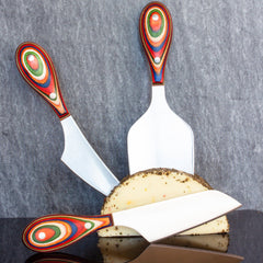 Totally Bamboo Baltique® Marrakesh Collection 3-Piece Cheese Knife Set