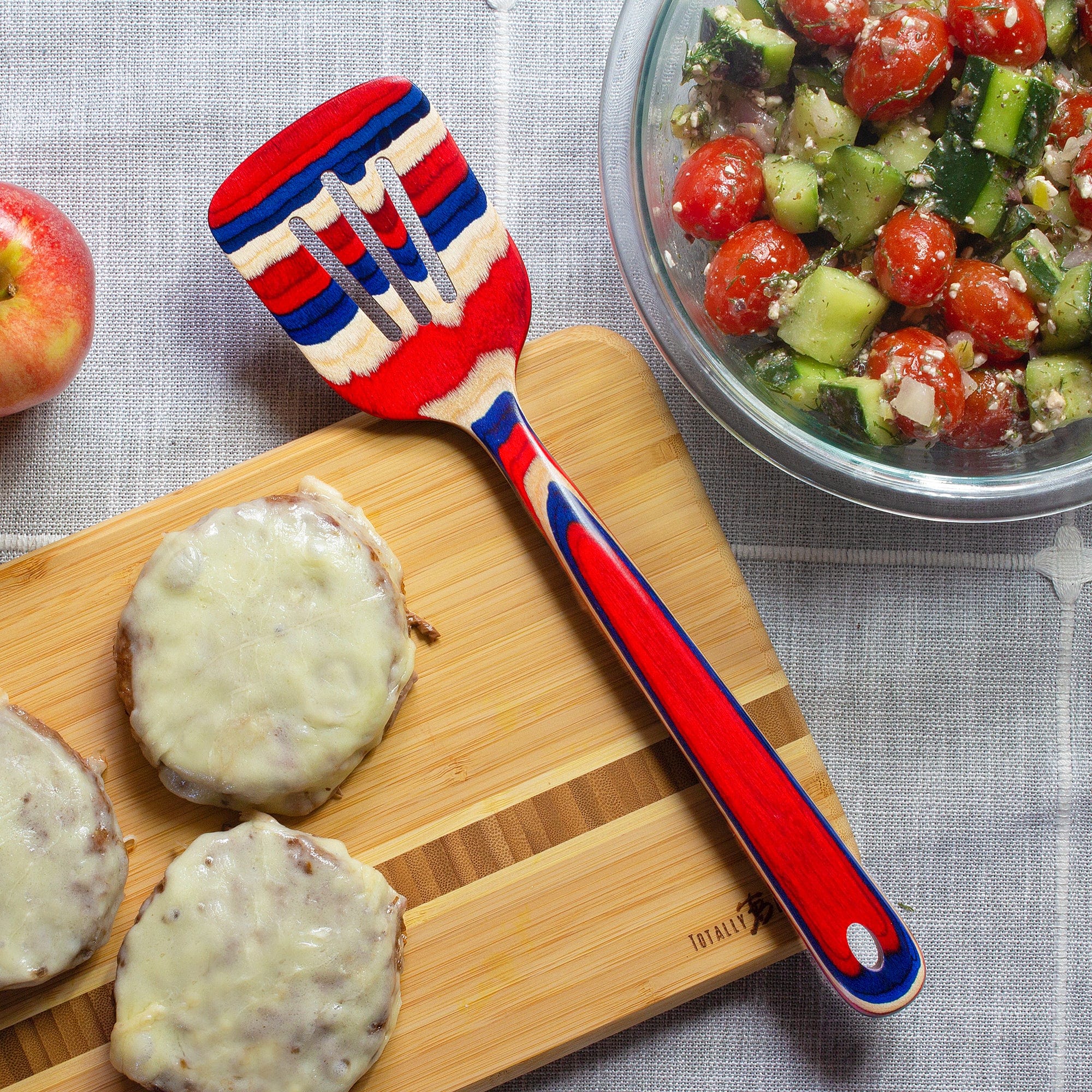 Totally Bamboo Baltique® Old Glory Collection Slotted Spatula
