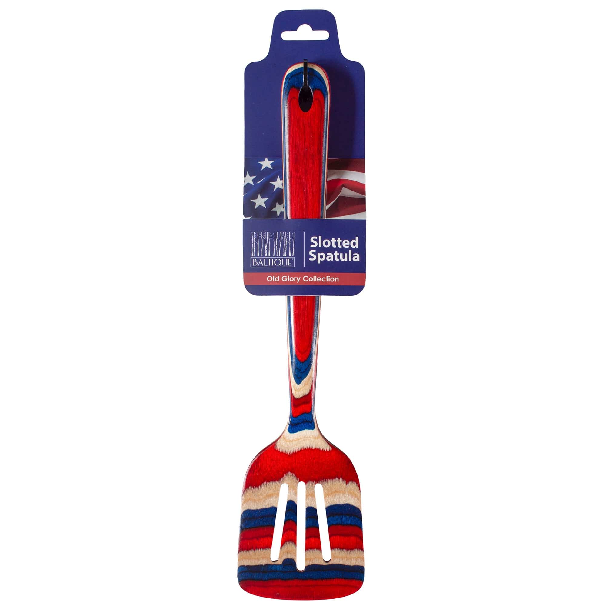 Totally Bamboo Baltique® Old Glory Collection Slotted Spatula