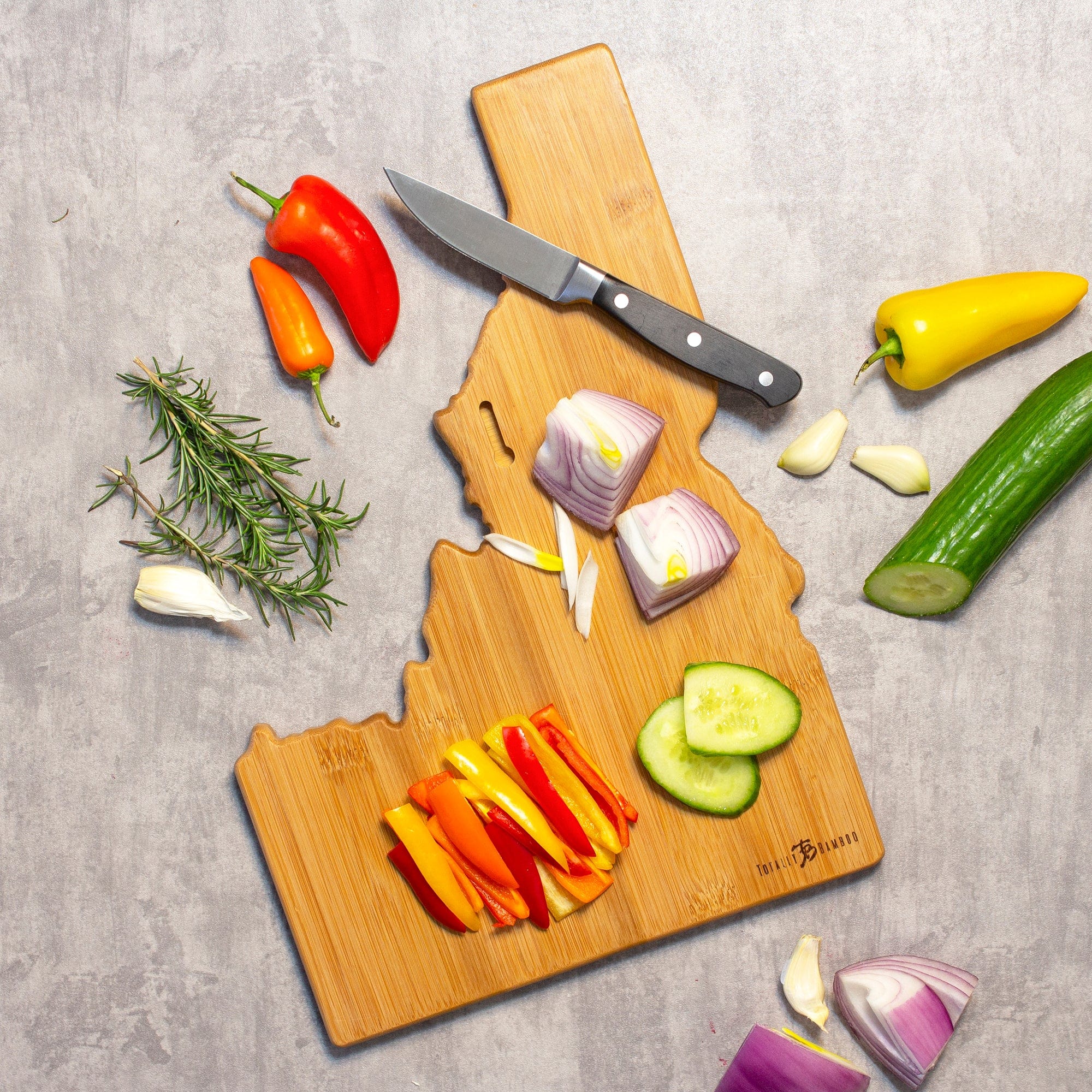 Idaho Ship Lap Cutting Board