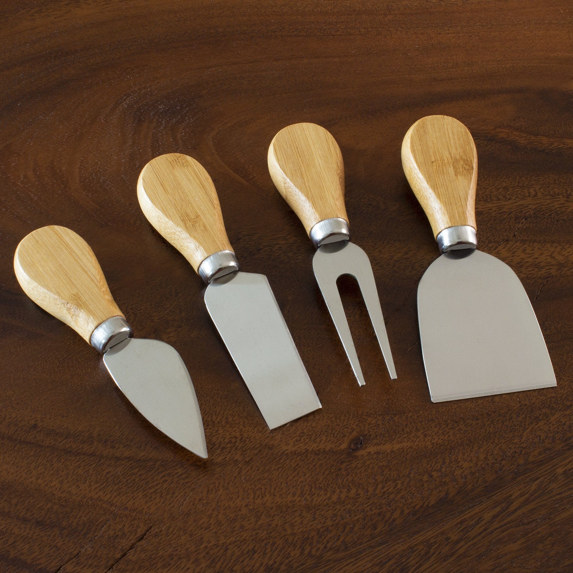 Cheese Tools Set 4-Piece Cheese Tool Set – Totally Bamboo