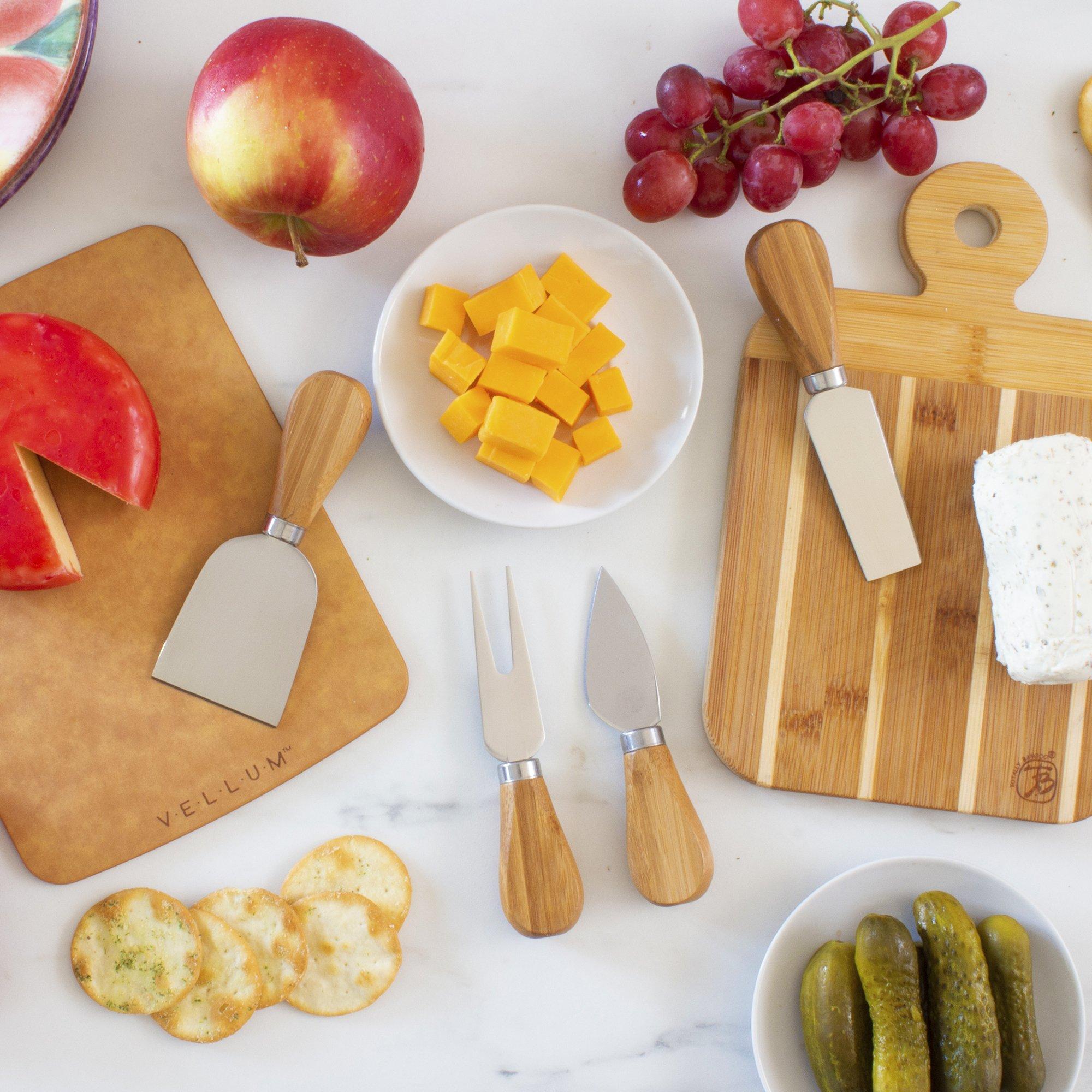 Totally Bamboo - 4-Piece Cheese Tool Set