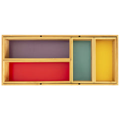 Totally Bamboo 5-Piece Organization Box Set