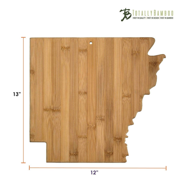 Arkansas Razorbacks Light Bamboo Cutting Board – NWA Makers