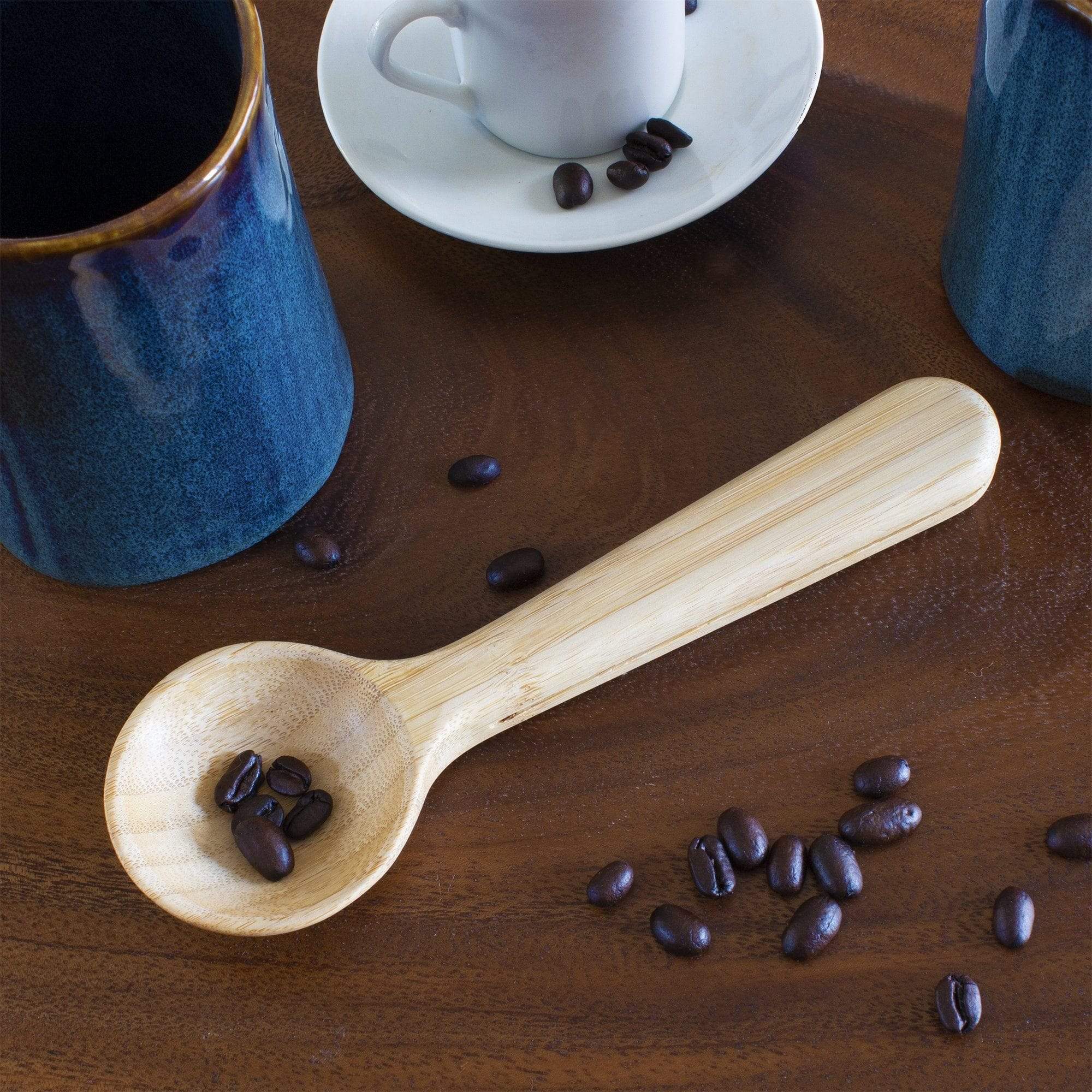 Totally Bamboo Bamboo Coffee Scoop with Built In Bag Clip