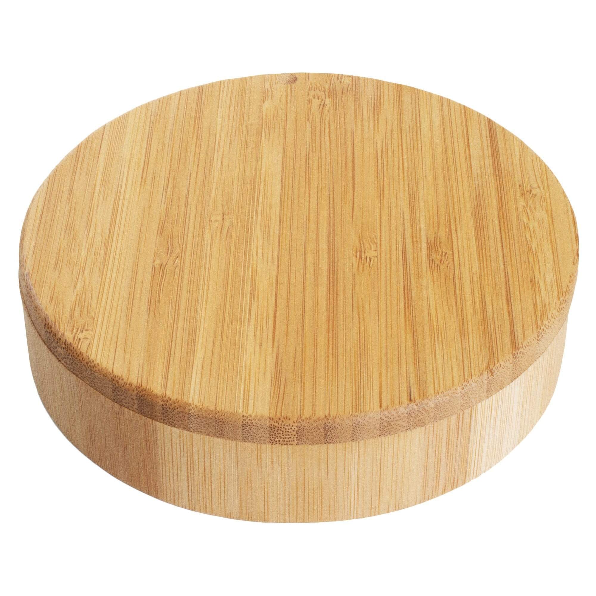 Totally Bamboo Barkeeper's Salt Box with Magnetic Swivel Lid
